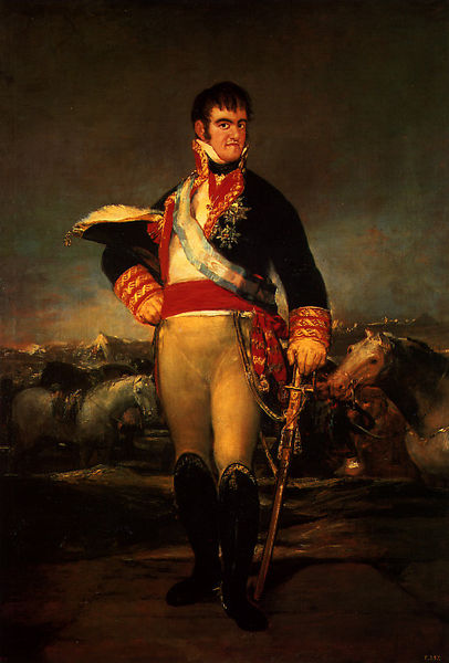 Portrait of Ferdinand VII of Spain